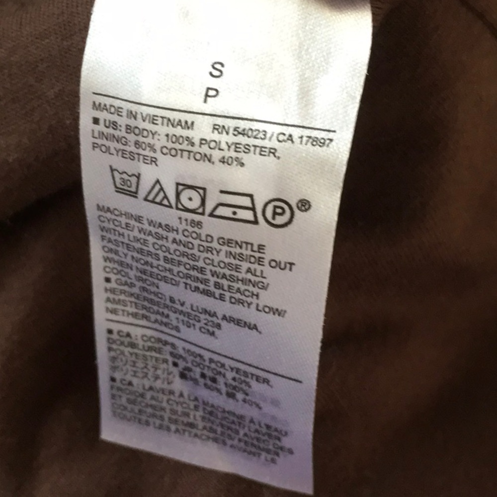 NWT Gap woven Moto Jacket - Picture 5 of 5